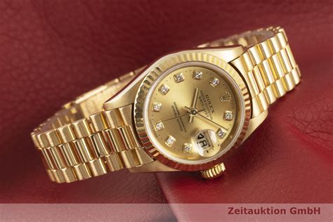 rolex goldene damenuhr|ladies Rolex date models.